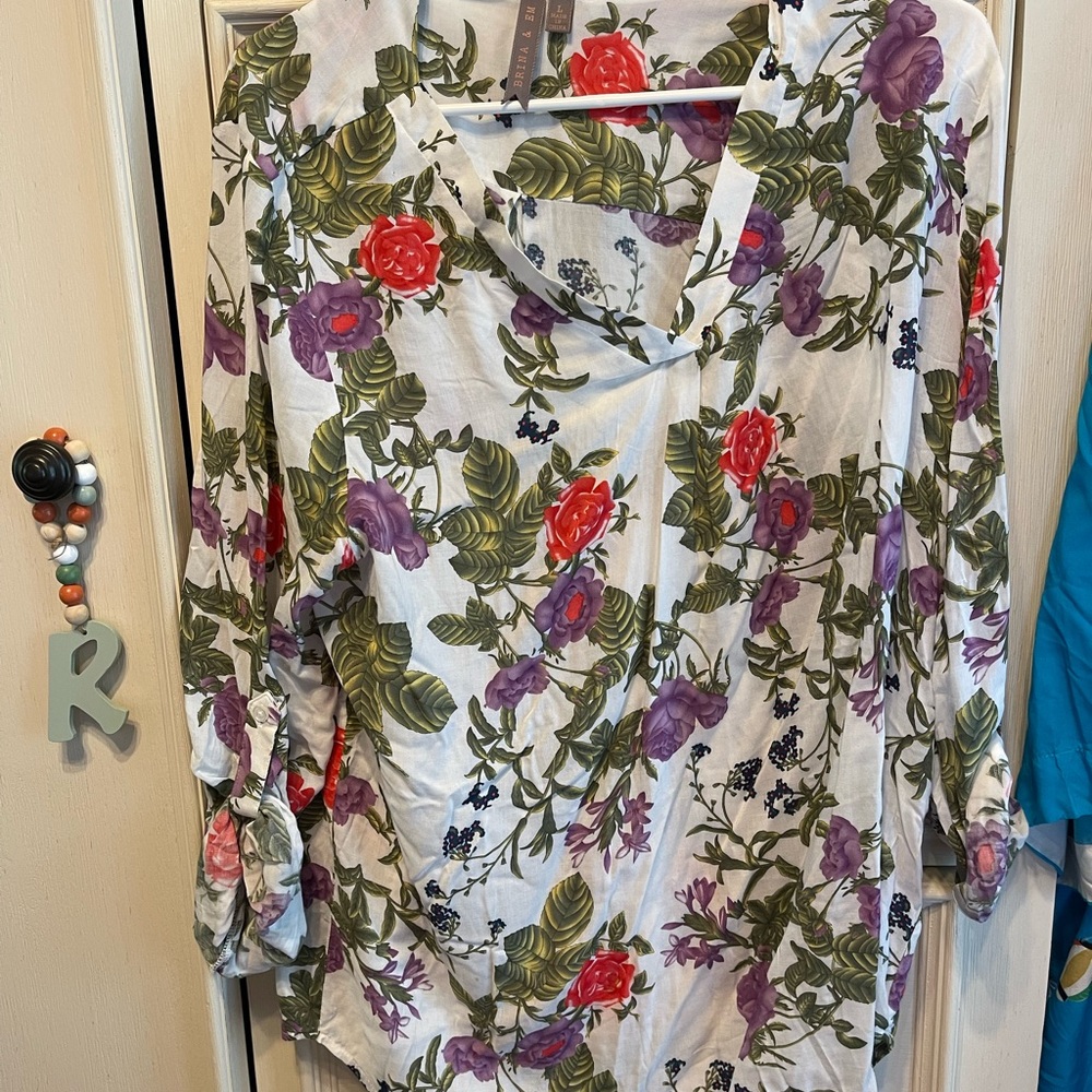 Multiple womens tops size large
